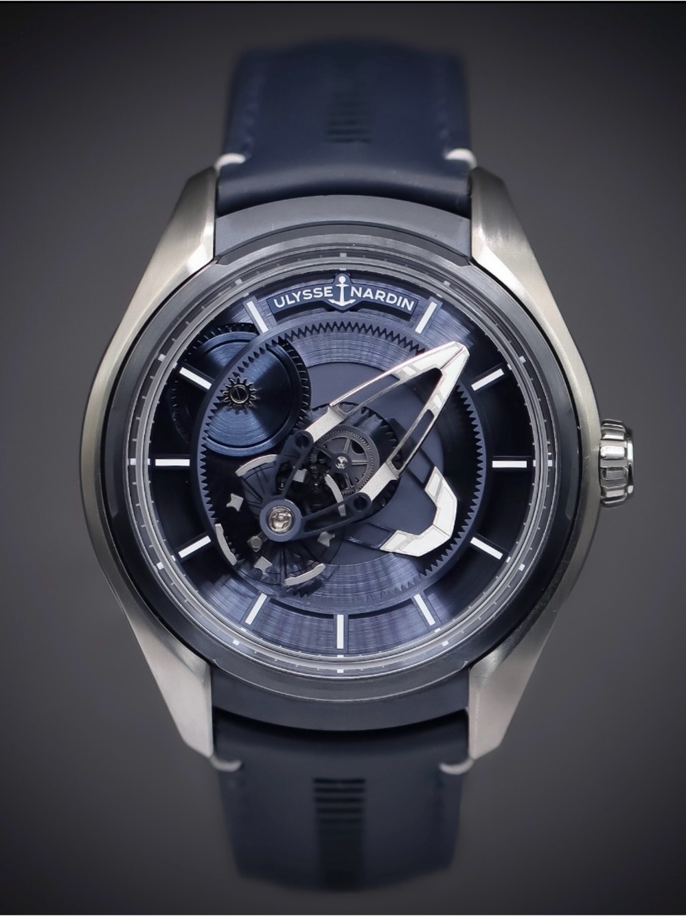 Ulysse Nardin Freak X Titanium Blue Dial 43mm 2303-270/03 Full Set Just Serviced